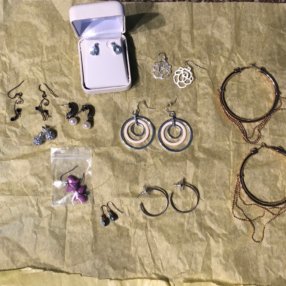 Earring lot (various)